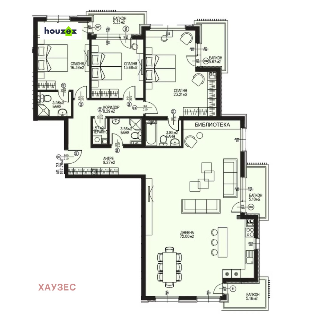 Продава 4-СТАЕН | Imot.bg — изображение 1