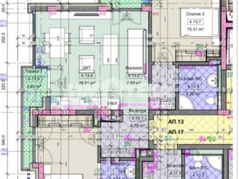 Продава 3-СТАЕН, гр. София, Витоша, снимка 3 - Aпартаменти - 49287103