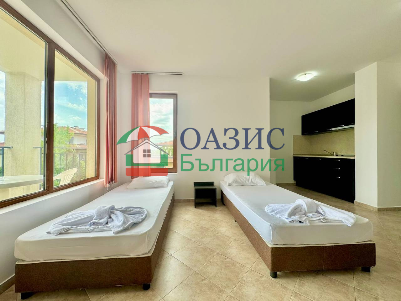 Продава 2-СТАЕН, с. Кошарица, област Бургас, снимка 10 - Апартаменти - 55214354