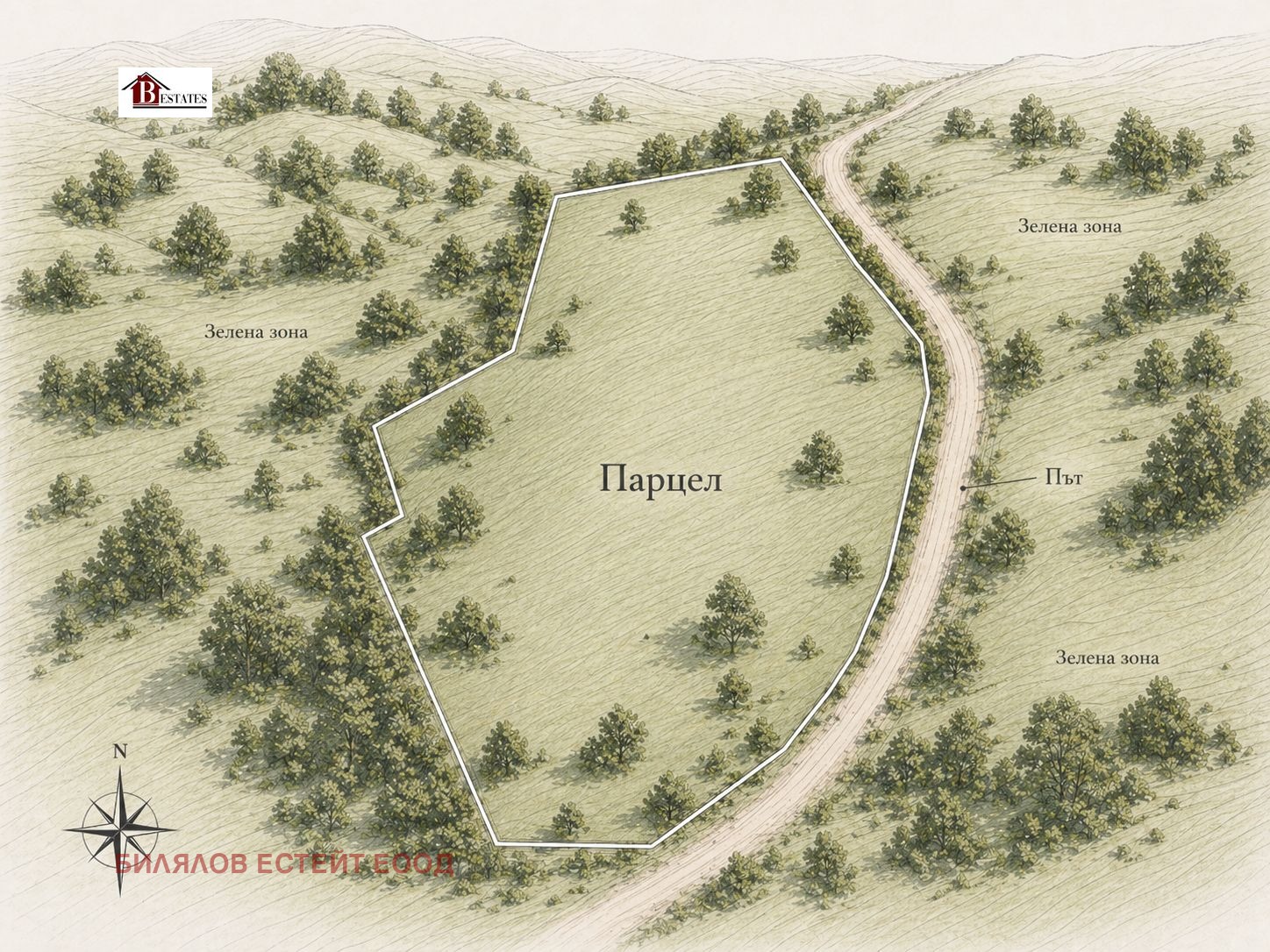 Продава ПАРЦЕЛ, гр. София, м-т Камбаните, снимка 2 - Парцели - 54331289