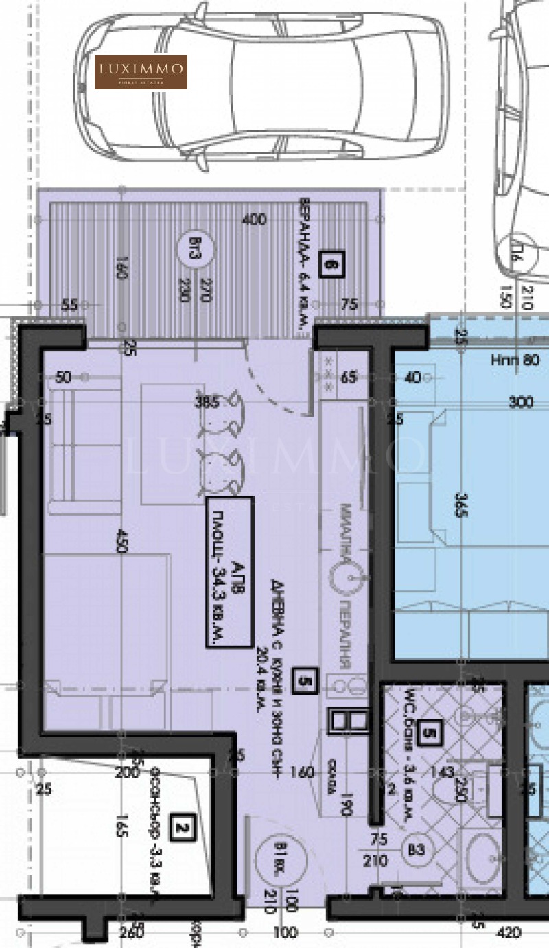 À venda  Estúdio região Pazardzhik , Velingrad , 38 m² | 91399385 - imagem [7]