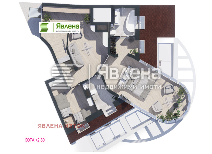 Продава ОФИС, гр. София, Лозенец, снимка 6 - Офиси - 55827515