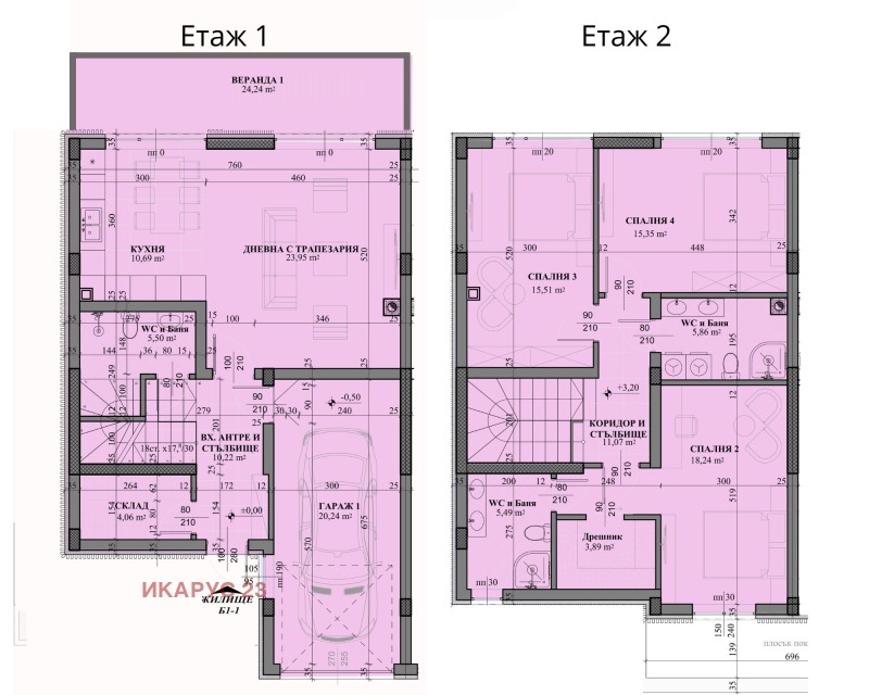 Продава  Къща област Пловдив , с. Марково , 178 кв.м | 35616122 - изображение [7]