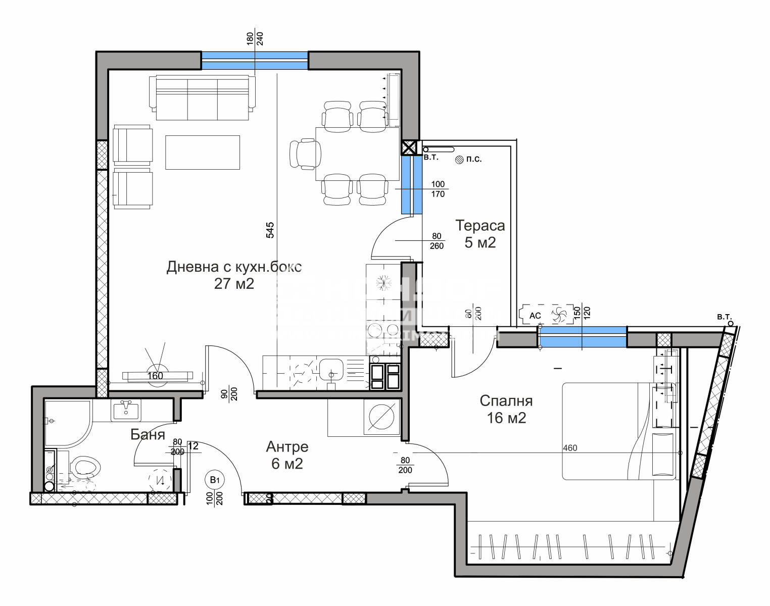 Продава 2-СТАЕН, гр. Пловдив, Кършияка, снимка 5 - Апартаменти - 54080935
