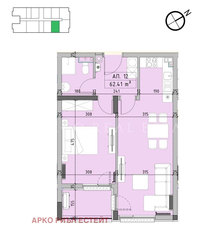 Продава 2-СТАЕН, гр. София, Малинова долина, снимка 2 - Апартаменти - 56182607