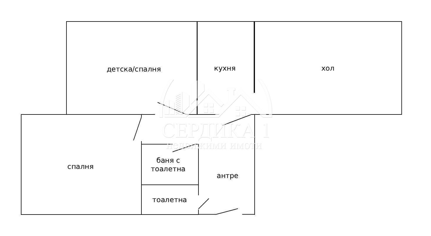 Продава 3-СТАЕН, гр. София, Фондови жилища, снимка 2 - Апартаменти - 54200139