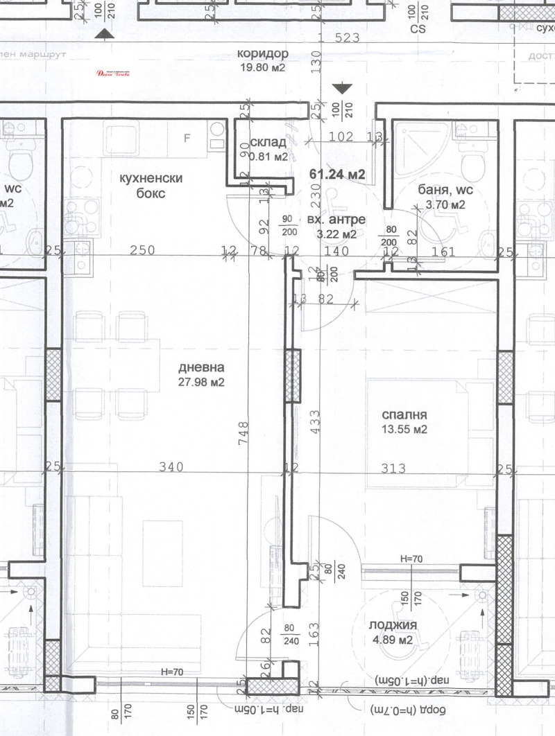 Продава  2-стаен град Бургас , Меден рудник - зона Д , 71 кв.м | 59474988