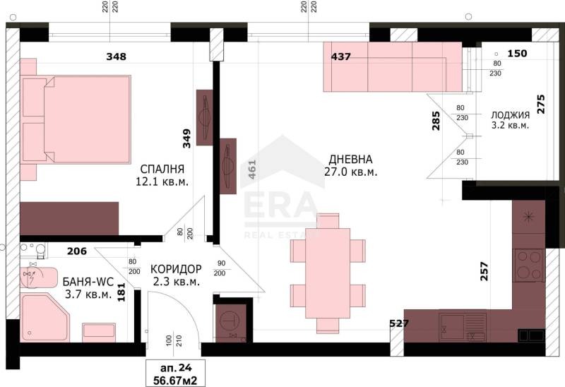 Продава  2-стаен град Варна , Кайсиева градина , 64 кв.м | 89653011 - изображение [3]