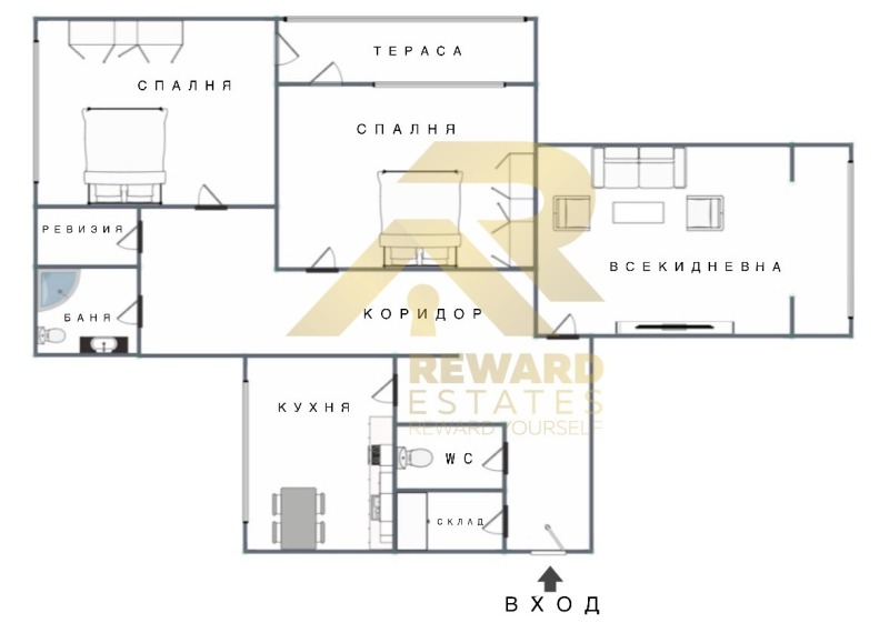 Te koop  2 slaapkamers Sofia , Ovtsja kupel 1 , 100 m² | 10394194 - afbeelding [17]