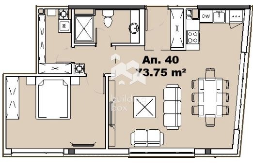 En venta  1 dormitorio Sofia , Karpuzitsa , 87 metros cuadrados | 47379741 - imagen [12]