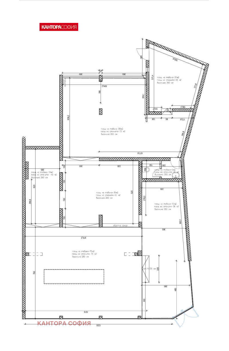 Продава МАГАЗИН в град София, Витоша - 268 кв.м / 500 000 € » 977 915.00 лв., КАНТОРА СОФИЯ