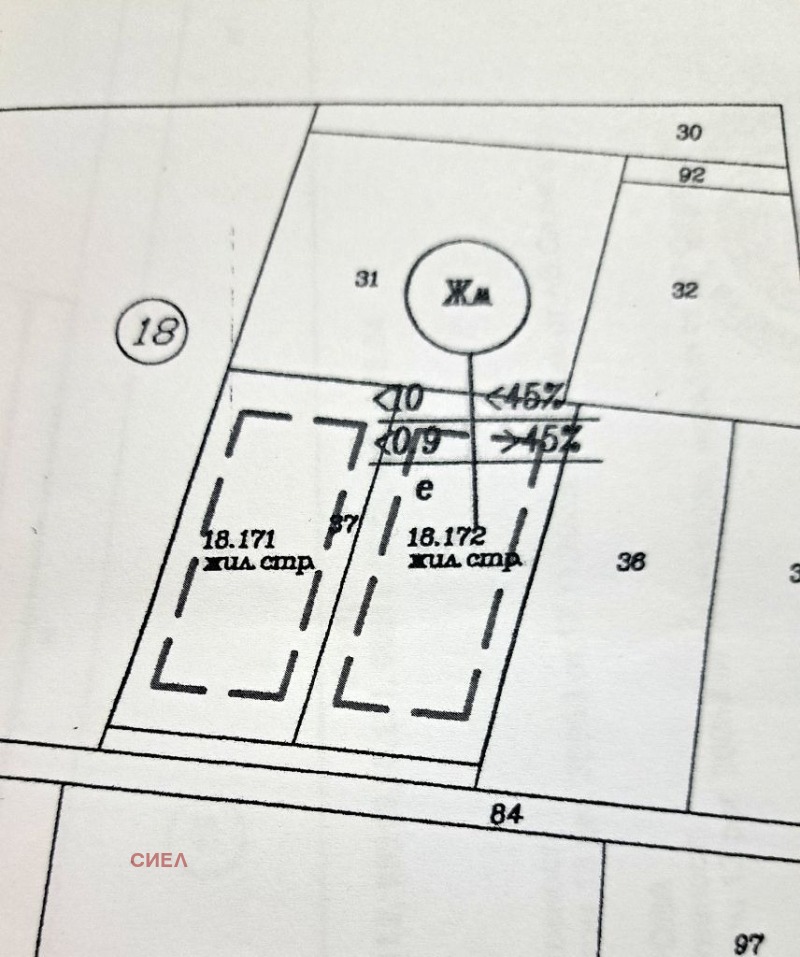 Продава ПАРЦЕЛ в област Пловдив, с. Скутаре - 887 кв.м / 48 785 € » 95 415.17 лв., СИЕЛ