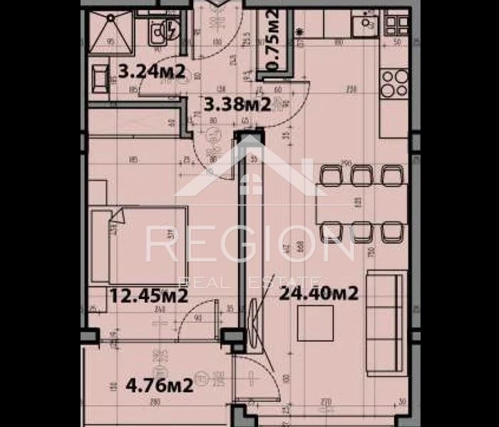Продава 2-СТАЕН, гр. Варна, Виница, снимка 3 - Апартаменти - 56597845
