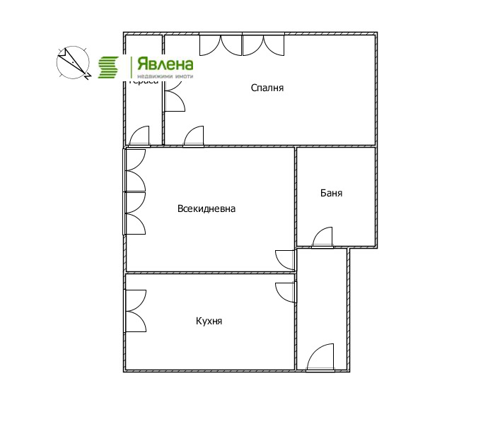 In vendita  1 camera da letto Sofia , Bakston , 58 mq | 42237658 - Immagine [9]