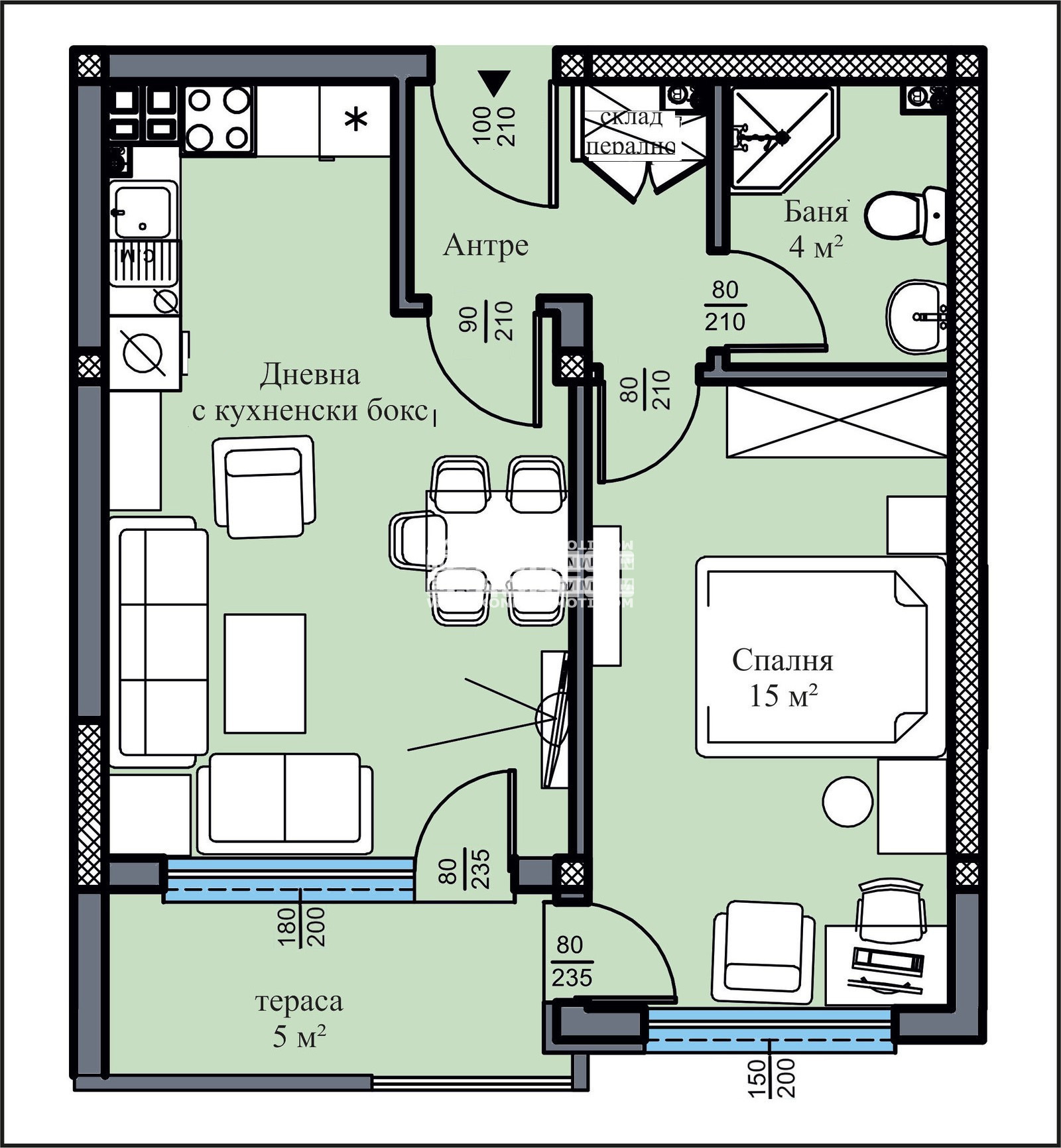 Продава 2-СТАЕН, гр. Пловдив, Въстанически, снимка 2 - Апартаменти - 50705522