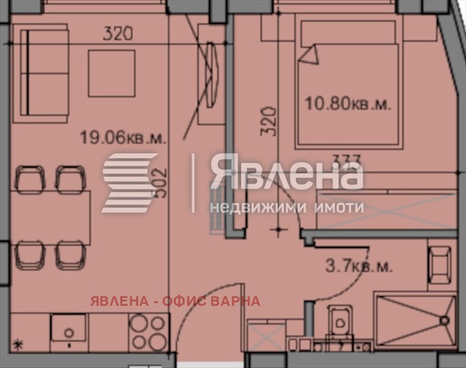 Продава 2-СТАЕН, гр. Варна, Бриз, снимка 3 - Aпартаменти - 48580336