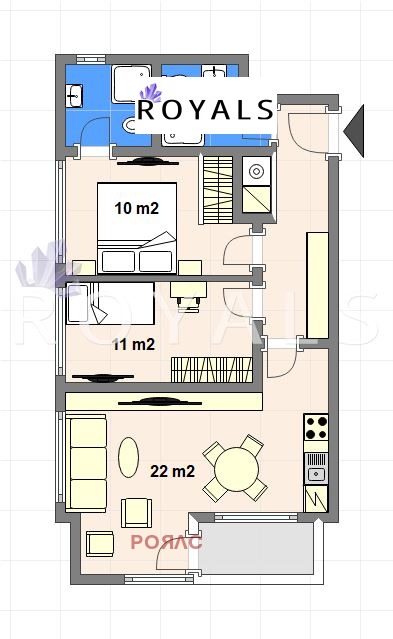 Til salg  2 soveværelser Varna , Izgrev , 92 kvm | 34830853 - billede [2]