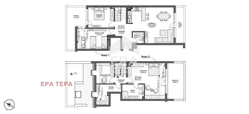 Продава МЕЗОНЕТ, гр. София, м-т Гърдова глава, снимка 10 - Апартаменти - 55007724