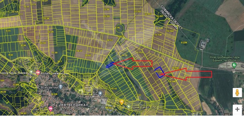 Продава ПАРЦЕЛ, гр. Банкя, област София-град, снимка 2 - Парцели - 48253515