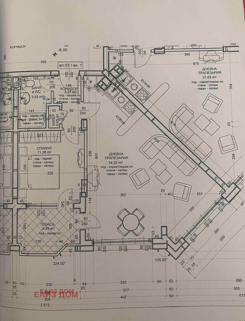 Продается  1 спальня Варна , м-т Ален мак , 80 кв.м | 14432779 - изображение [10]
