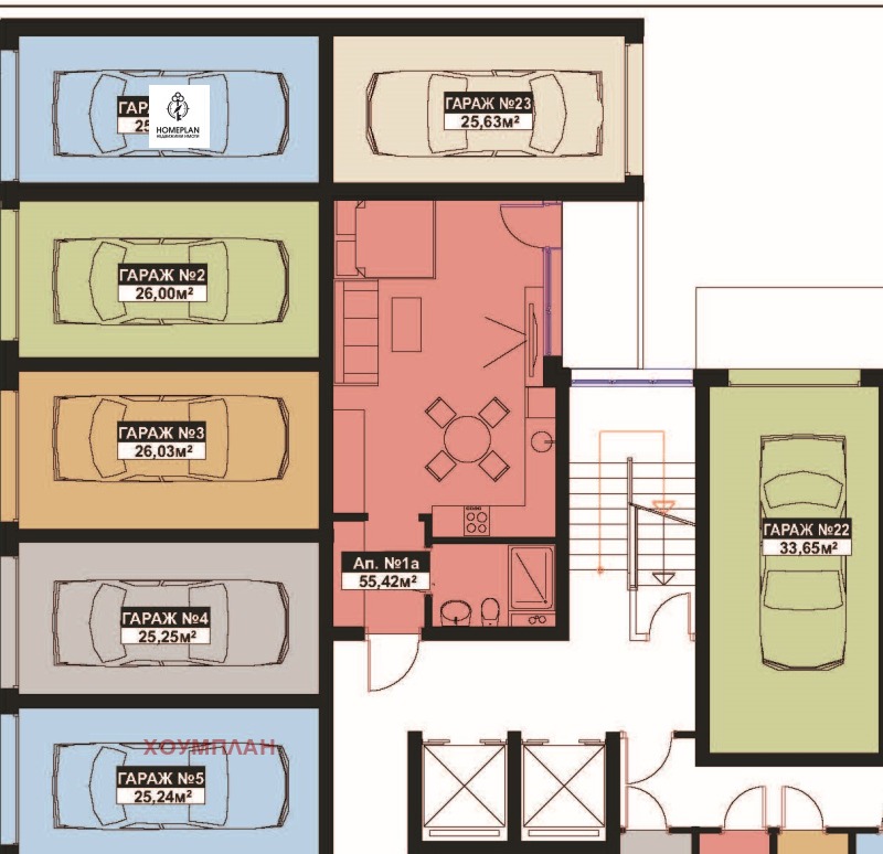 Продава 1-СТАЕН в област Бургас, гр. Поморие - 56 кв.м / 74 817 € » 146 329.33 лв., ХОУМПЛАН