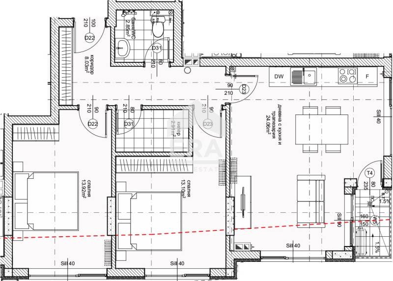 Продава  3-стаен град Варна , Възраждане 1 , 88 кв.м | 50663236 - изображение [14]