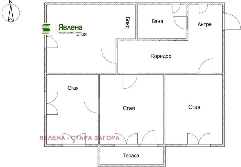 Na sprzedaż  3 sypialnie Stara Zagora , Centar , 68 mkw | 98889171 - obraz [2]