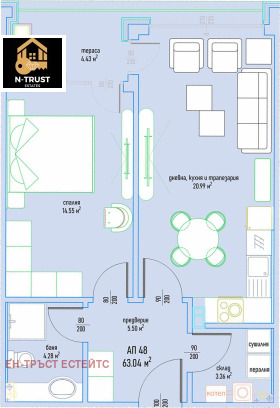 2-СТАЕН, 77 m2