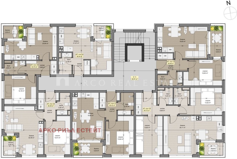 Продава 1-СТАЕН, гр. София, Левски Г, снимка 2 - Апартаменти - 53486418
