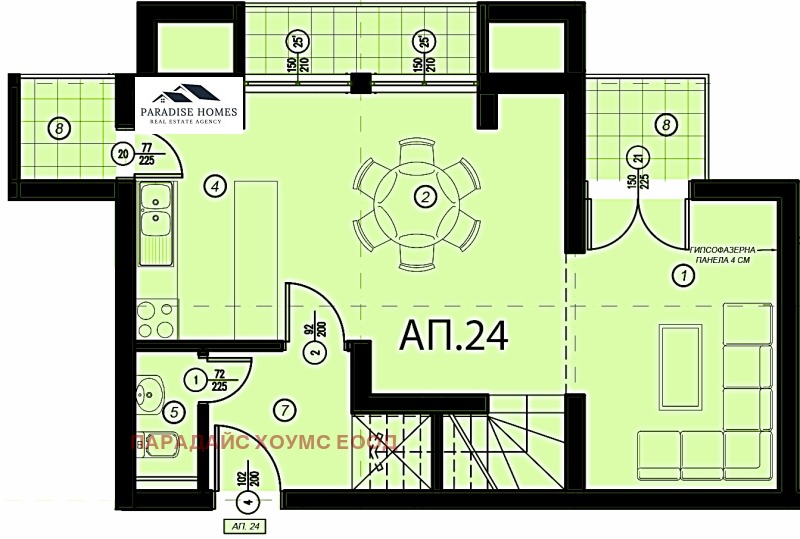 Продава МЕЗОНЕТ, гр. София, Бъкстон, снимка 15 - Aпартаменти - 48964282