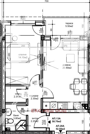 À vendre  1 chambre Plovdiv , Belomorski , 67 m² | 57803325