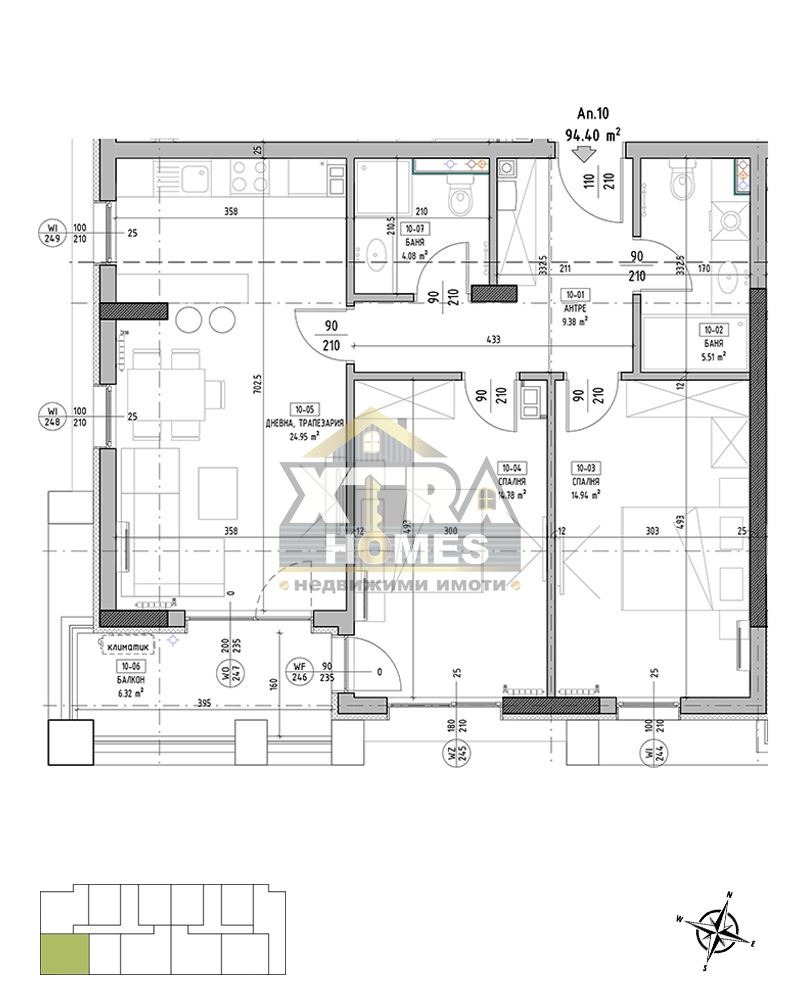 Продава 3-СТАЕН, гр. София, Малинова долина, снимка 2 - Апартаменти - 53766685