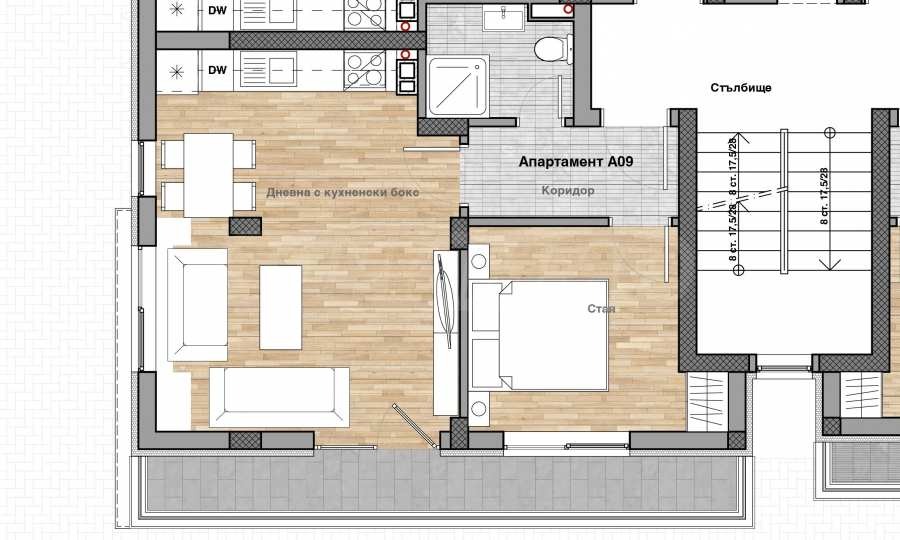 Продава 2-СТАЕН, гр. София, Манастирски ливади, снимка 2 - Апартаменти - 55142969