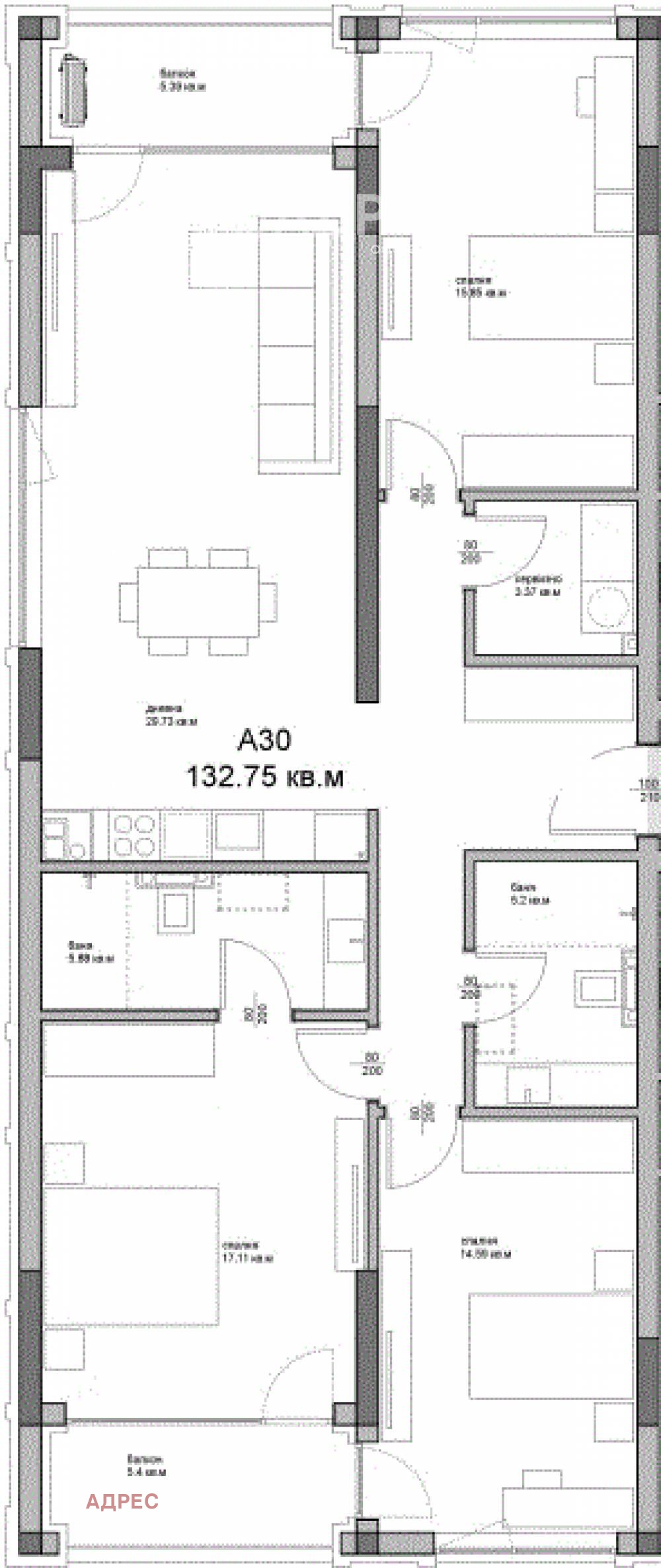Продава МНОГОСТАЕН, гр. Варна, Аспарухово, снимка 3 - Апартаменти - 54778604