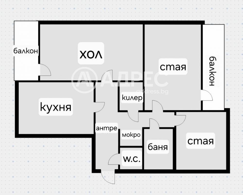 Продава 3-СТАЕН, гр. София, Медицинска академия, снимка 4 - Апартаменти - 54815417