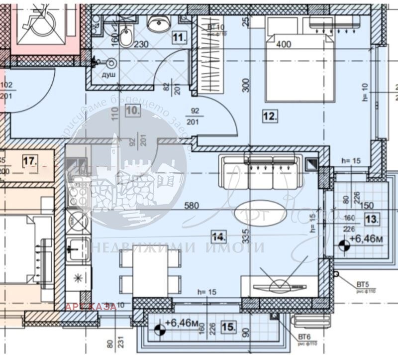 Myytävänä  1 makuuhuone Plovdiv , Južen , 70 neliömetriä | 43273630 - kuva [6]