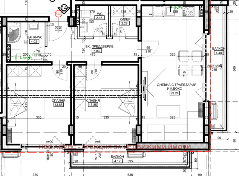 À vendre  2 chambres Targovichte , Tsentar , 105 m² | 15615267 - image [8]