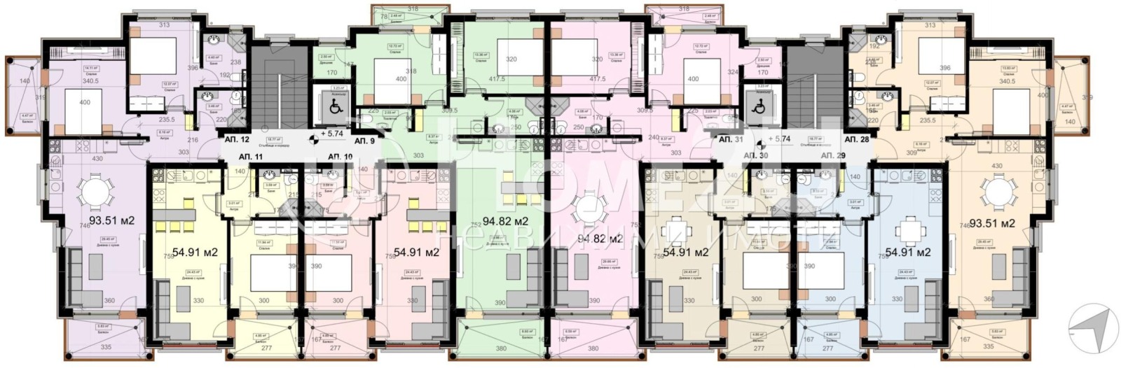 Продава 2-СТАЕН, гр. Варна, к.к. Св.Св. Константин и Елена, снимка 8 - Апартаменти - 56070890