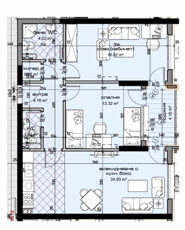 Продава 3-СТАЕН, гр. Варна, Младост 1, снимка 5 - Апартаменти - 52208984
