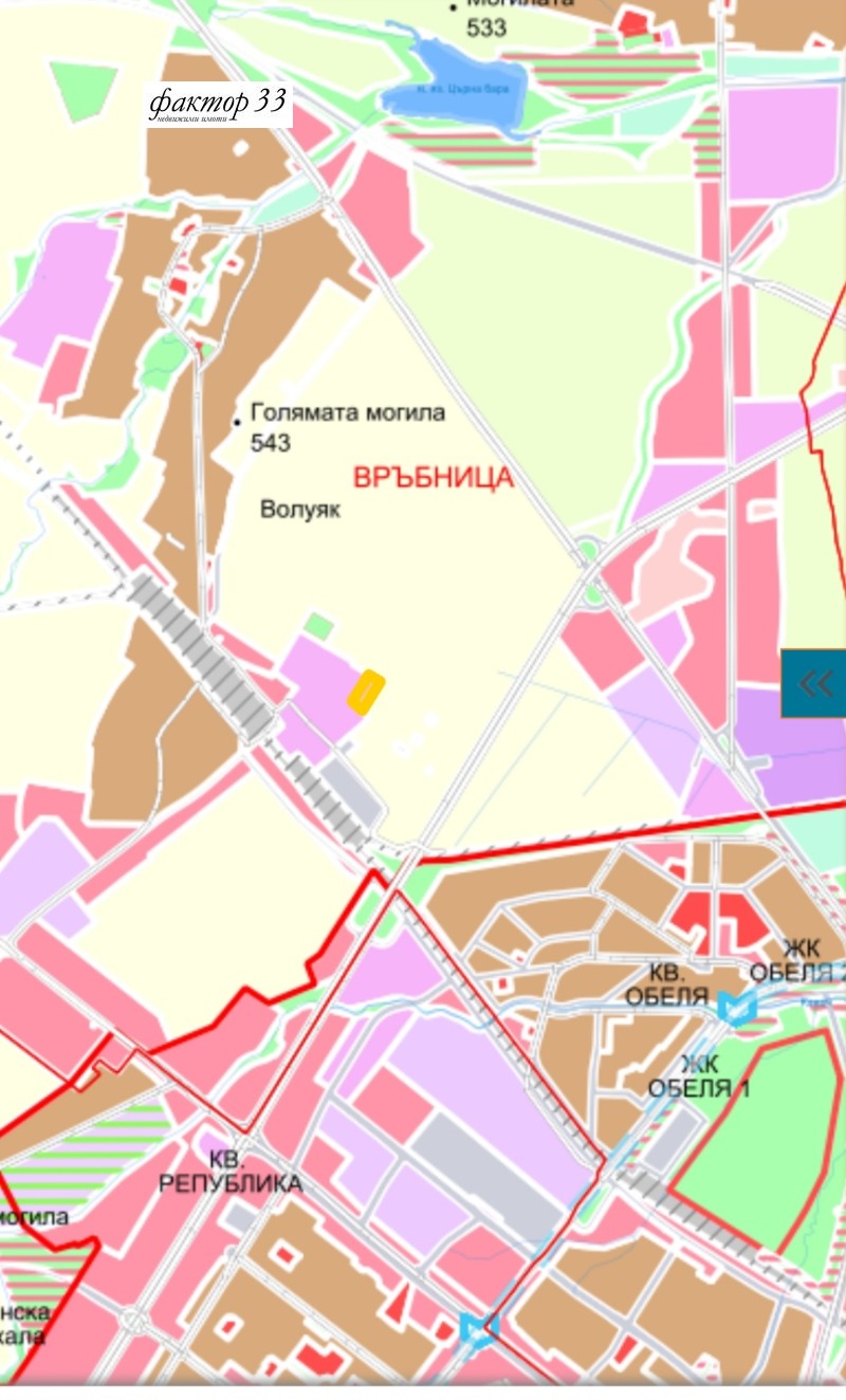 Продава  Парцел град София , Обеля , 10000 кв.м | 14379623 - изображение [3]