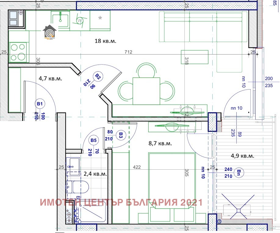 Продава 2-СТАЕН, гр. София, Студентски град, снимка 2 - Апартаменти - 56295505