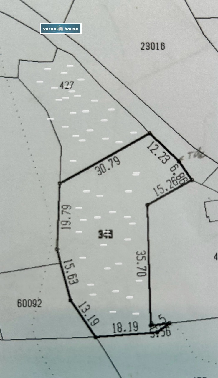 Продава ПАРЦЕЛ, гр. Варна, Виница, снимка 1 - Парцели - 46659819