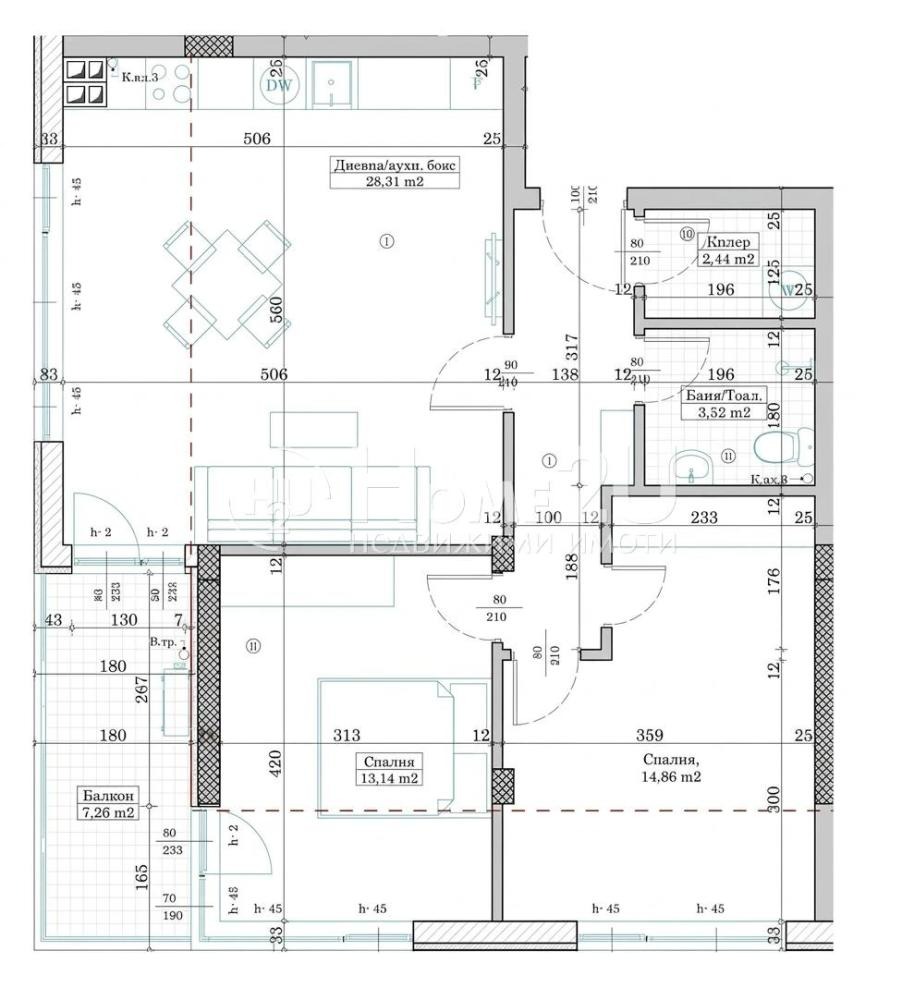 Продава 3-СТАЕН, гр. Варна, Левски 1, снимка 6 - Апартаменти - 54820596