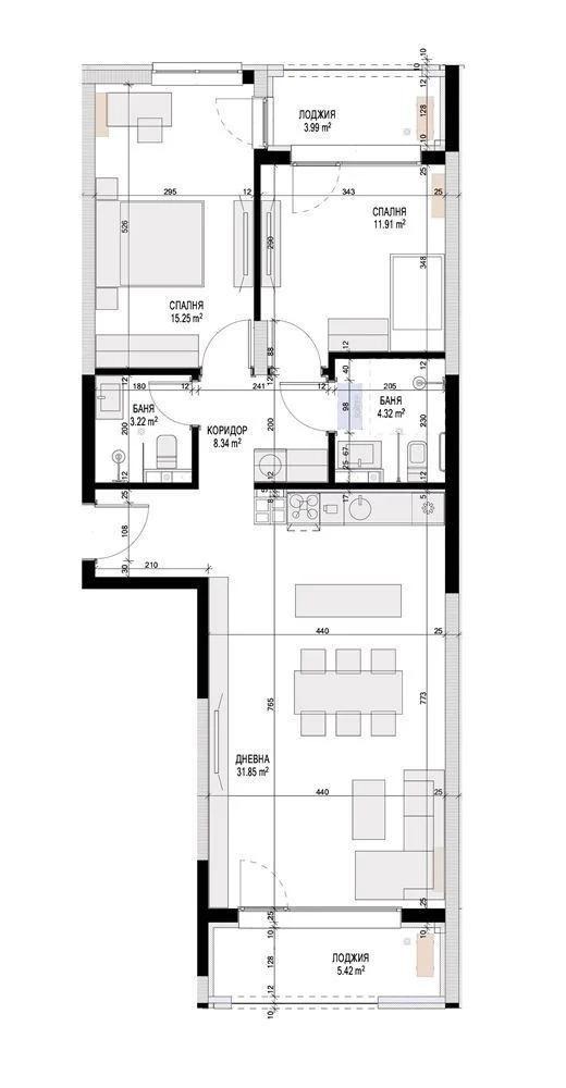 Продава 3-СТАЕН, гр. Варна, Левски 1, снимка 6 - Апартаменти - 54530901