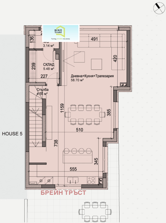 Продава МНОГОСТАЕН, гр. София, Драгалевци, снимка 12 - Апартаменти - 53744221