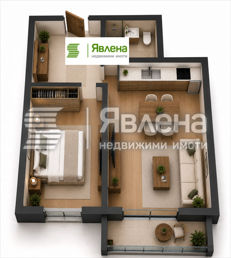 Продава 2-СТАЕН, гр. София, Овча купел, снимка 8 - Апартаменти - 55328893