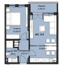 Продава 2-СТАЕН, град Пловдив, Христо Смирненски • 107670 € / 210584.22 лв. • 95649132 3