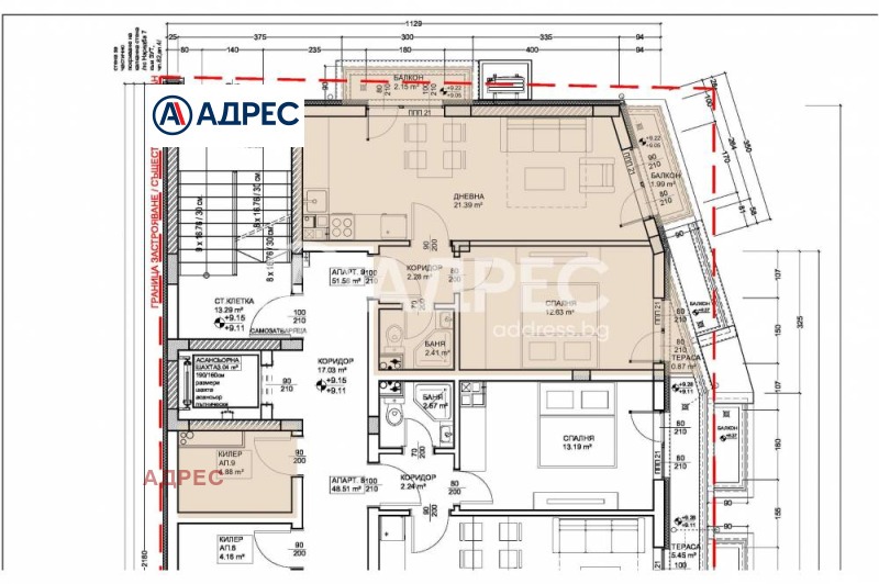 Продава 2-СТАЕН, гр. Варна, Левски 1, снимка 3 - Aпартаменти - 47507611