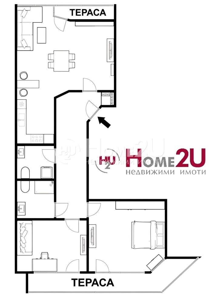 Продава 3-СТАЕН, гр. Пловдив, Център, снимка 14 - Апартаменти - 54115204