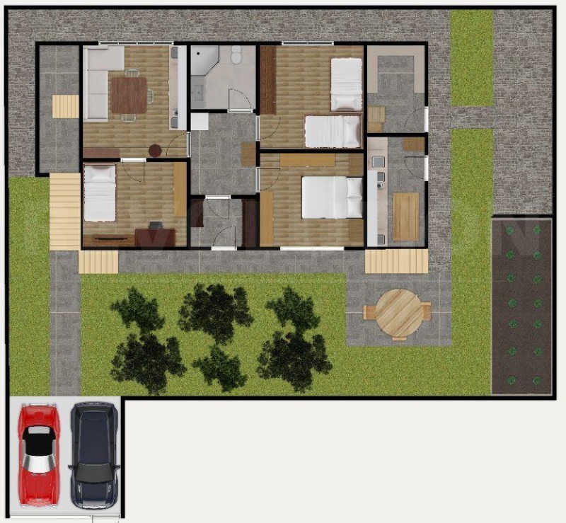 Продава КЪЩА, гр. София, с. Войнеговци, снимка 10 - Къщи - 53382236